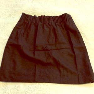 Black jcrew mini skirt